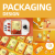 Bottle Sticker High End Good Looking Fashionable Packaging Design